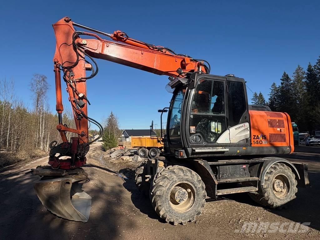 Hitachi ZX 140 W-5B Ratiniai ekskavatoriai