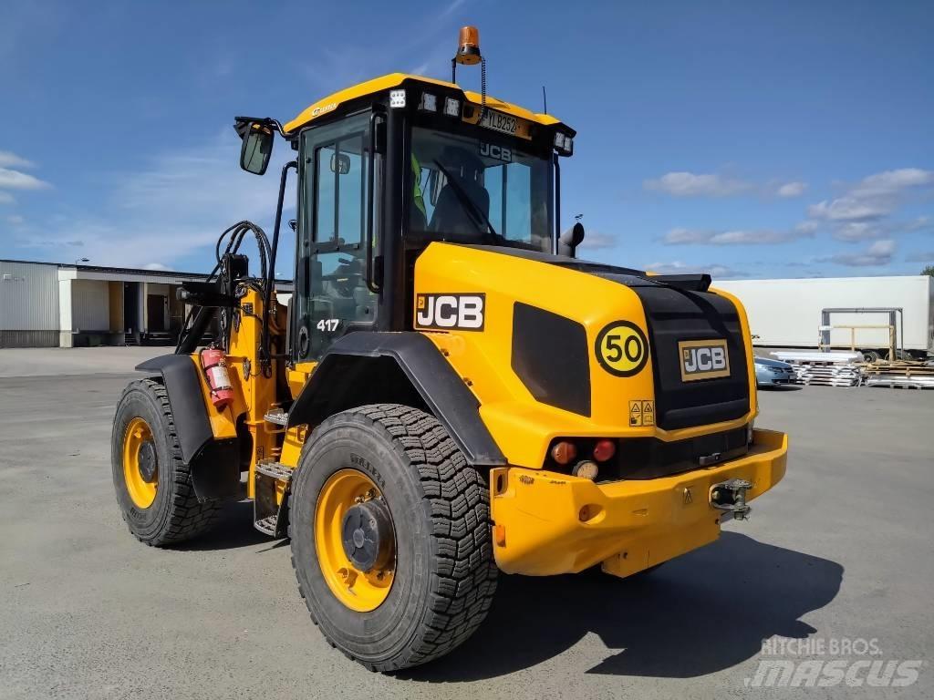 JCB 417 HT Naudoti ratiniai krautuvai