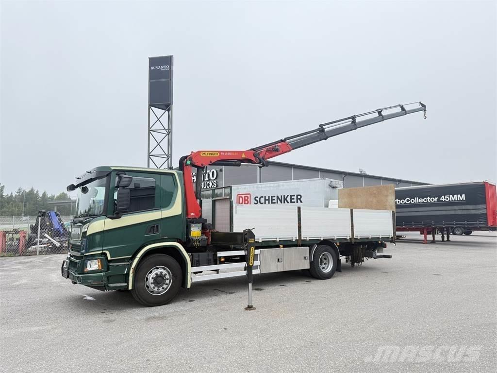 Scania P320 4x2 Automobiliniai kranai