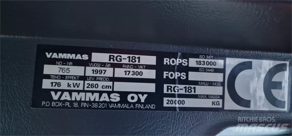 Vammas RG181 Greideriai