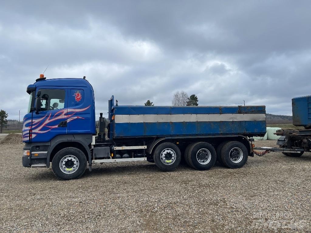 Scania R 480 Savivarčių priekabų vilkikai