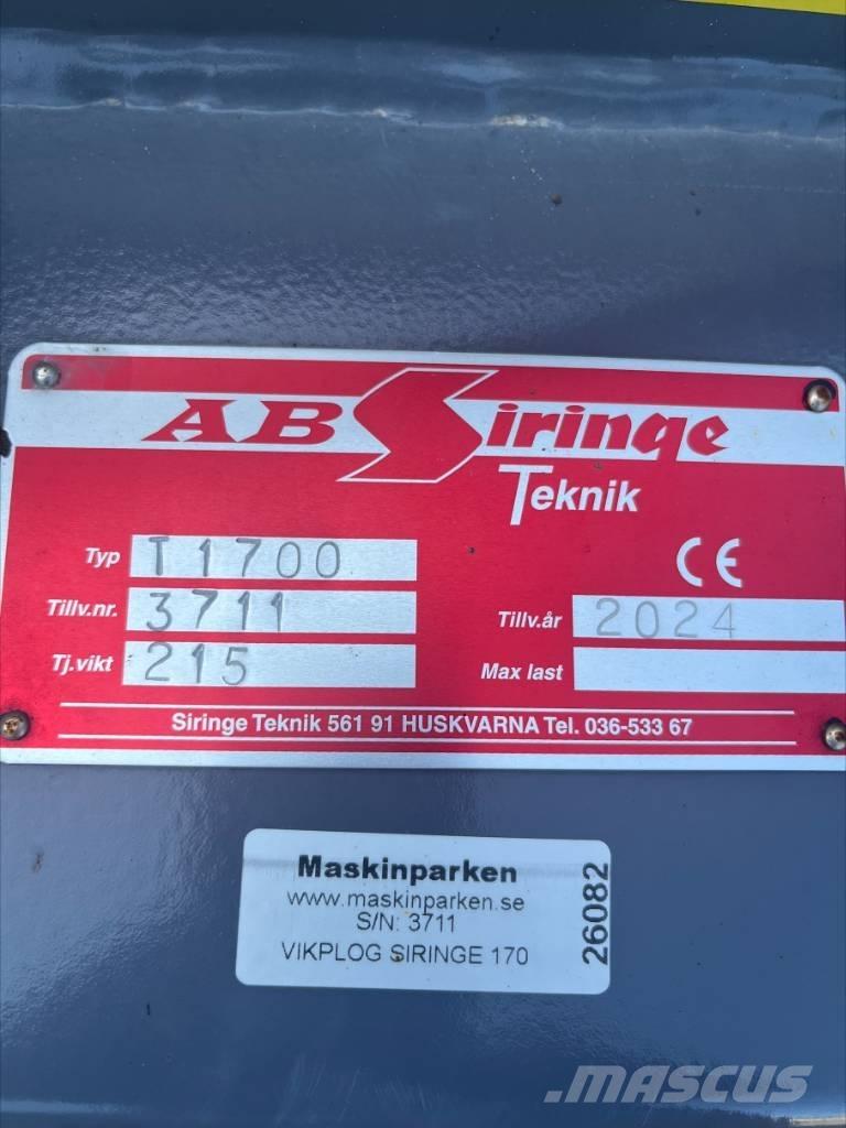 Siringe T1700 Kiti naudoti traktorių priedai