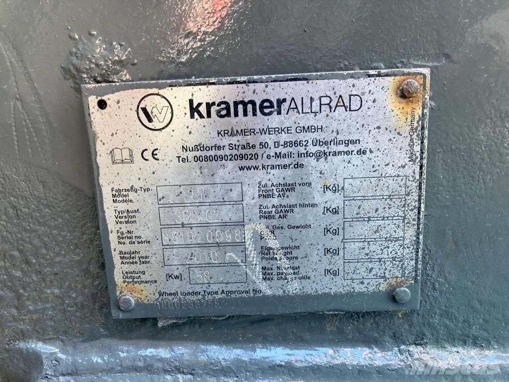 Kramer 480AP MYYTY! Naudoti ratiniai krautuvai