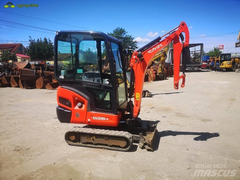 Kubota KX 016-4 Mini ekskavatoriai < 7 t