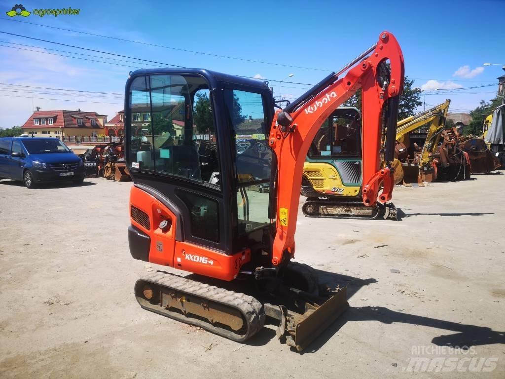 Kubota KX 016-4 Mini ekskavatoriai < 7 t