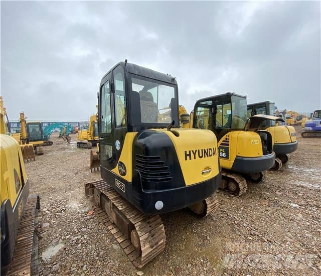 Hyundai R60-7 Vikšriniai ekskavatoriai