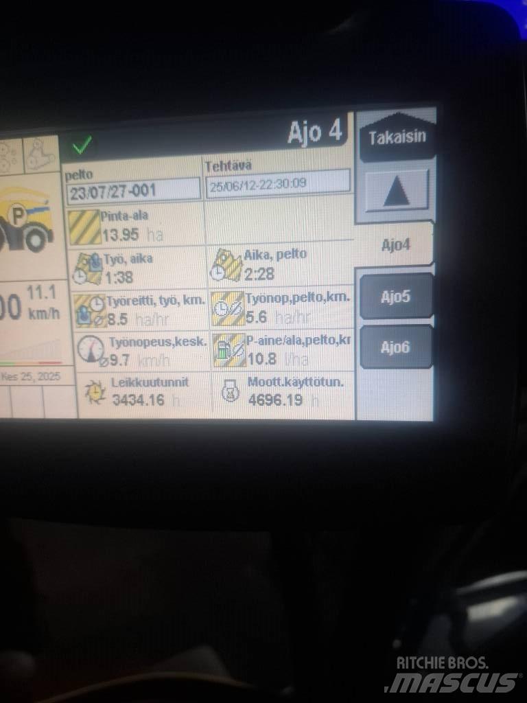 New Holland FR 9080 Pašarų ruošimo technika