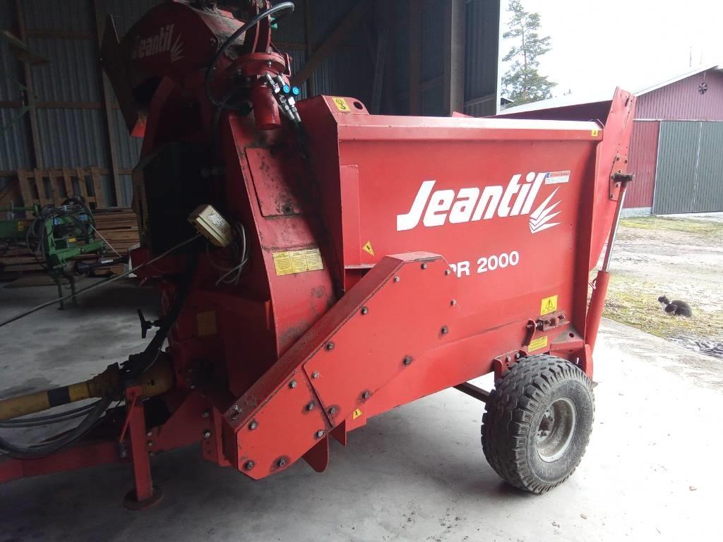 Jeantil PR 2000 Ryšulių smulkinimo, pjaustymo ir išvyniojimo įrenginiai