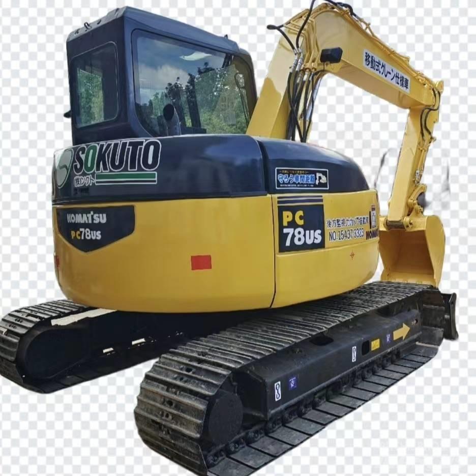 Komatsu PC 78 US Vikšriniai ekskavatoriai