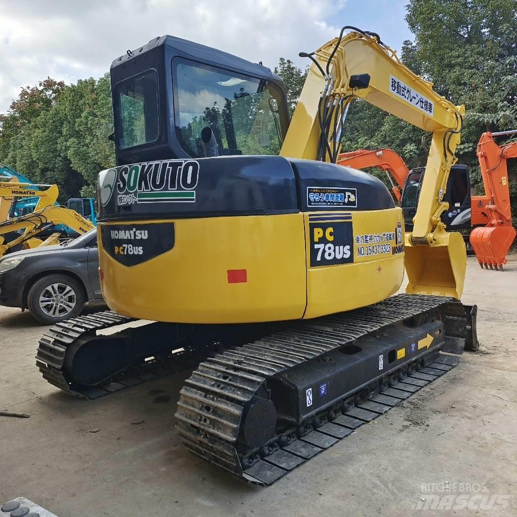 Komatsu PC 78 US Vikšriniai ekskavatoriai