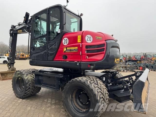 Yanmar B 110 W Ratiniai ekskavatoriai