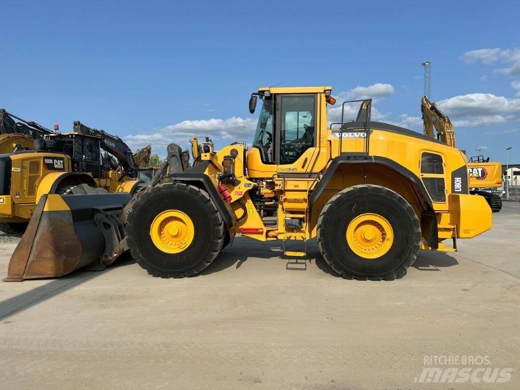 Volvo L180H Naudoti ratiniai krautuvai