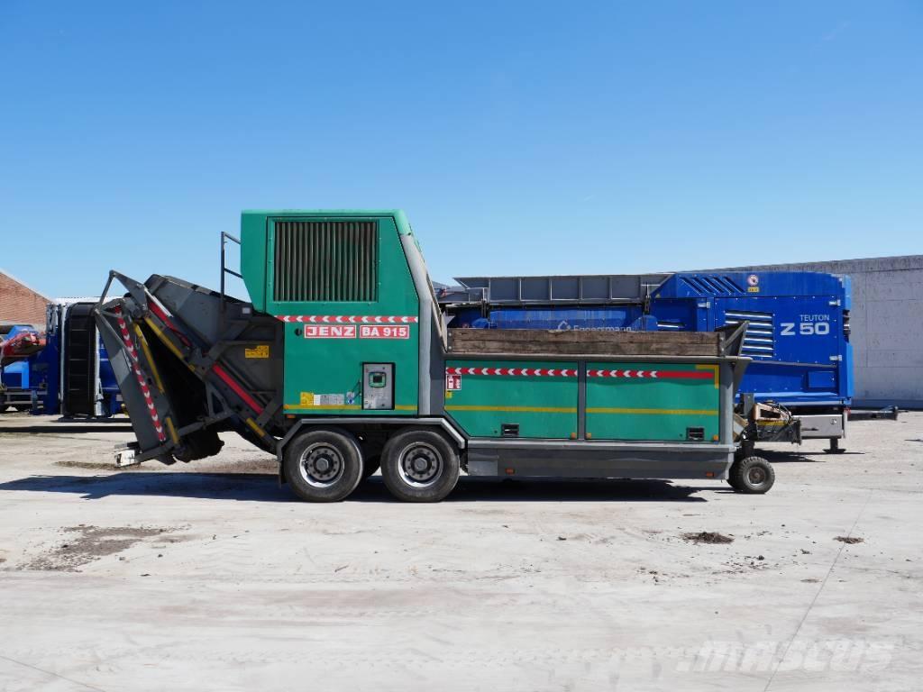 JENZ BA 915 Medienos smulkintuvai