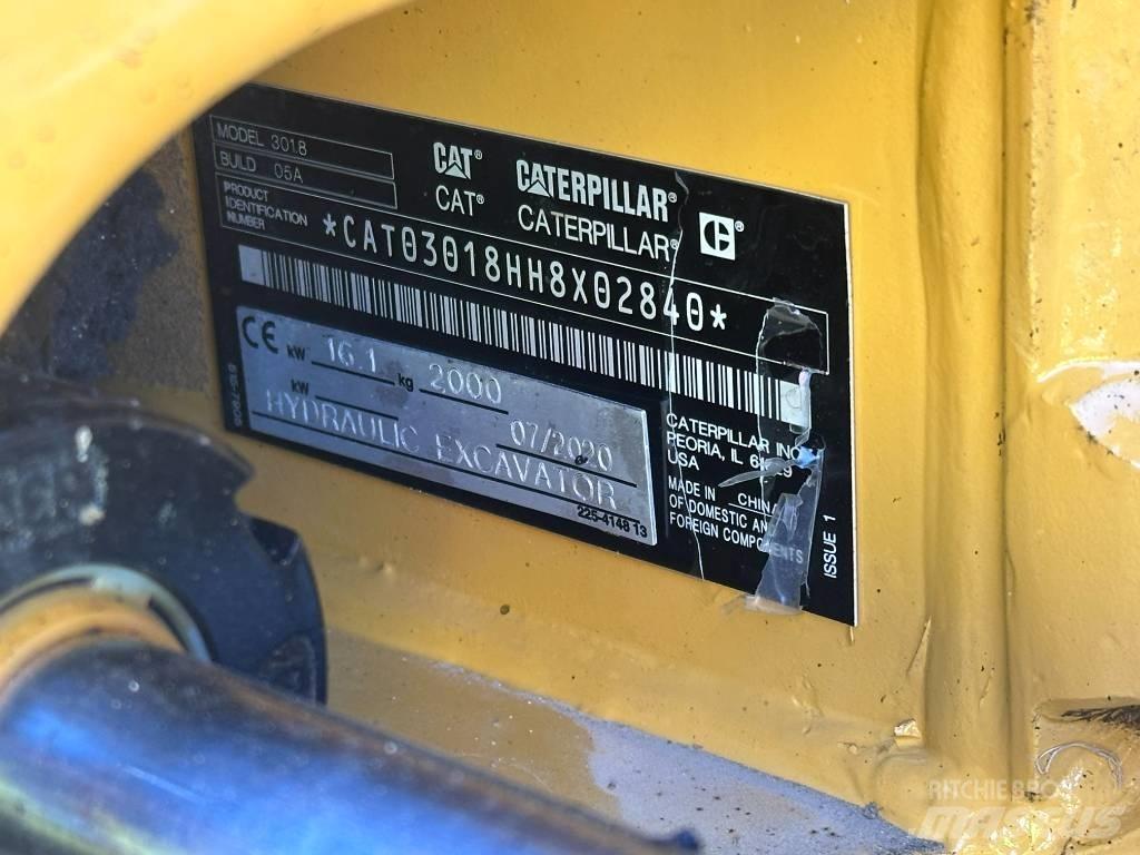 CAT 301.8 Mini ekskavatoriai < 7 t