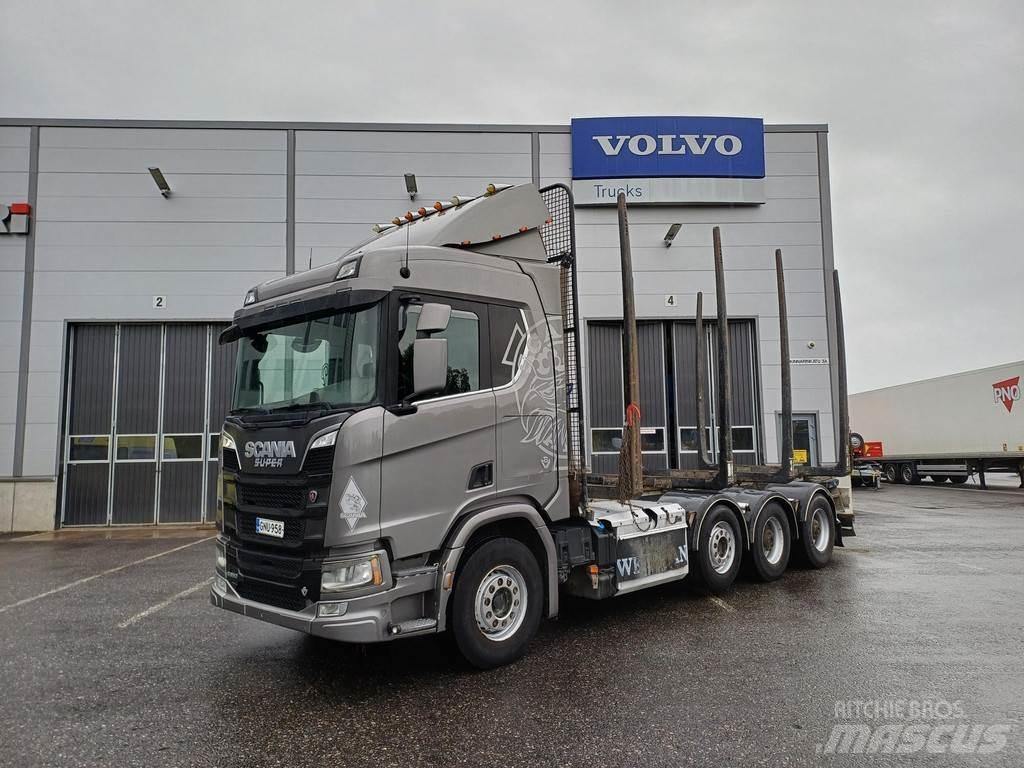 Scania R-serie Miškovežių vilkikai