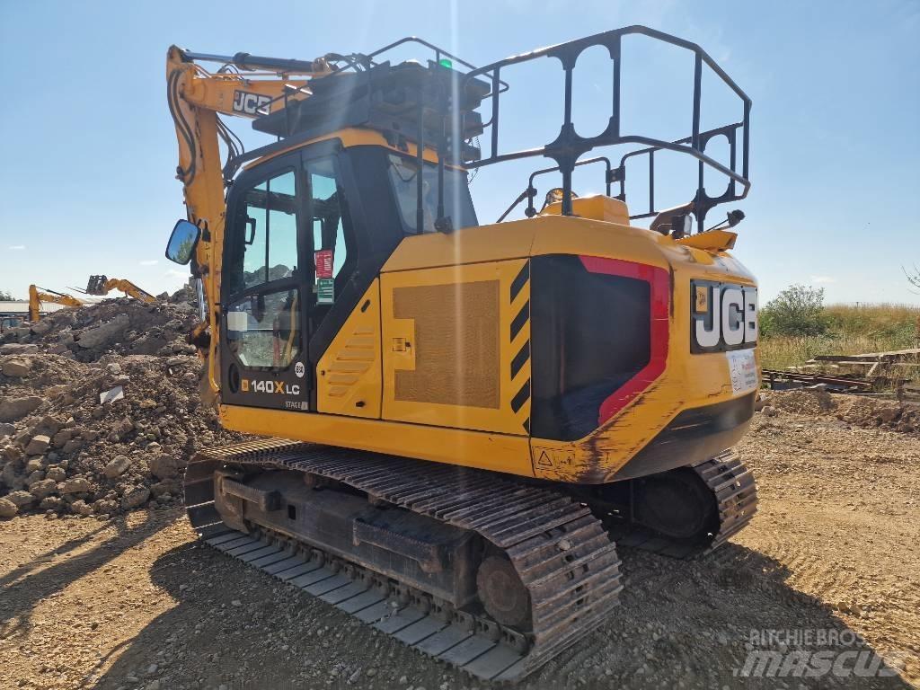 JCB 140 X Vikšriniai ekskavatoriai