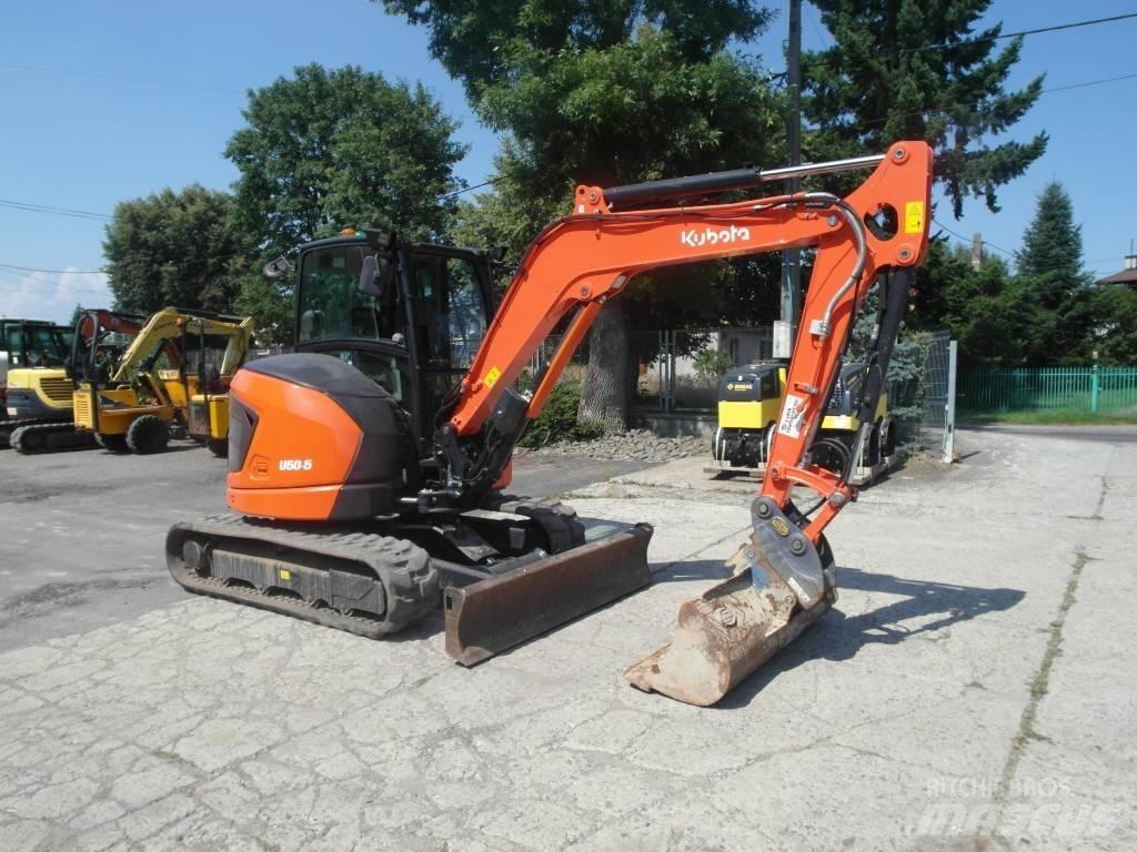 Kubota U50-5 Mini ekskavatoriai < 7 t