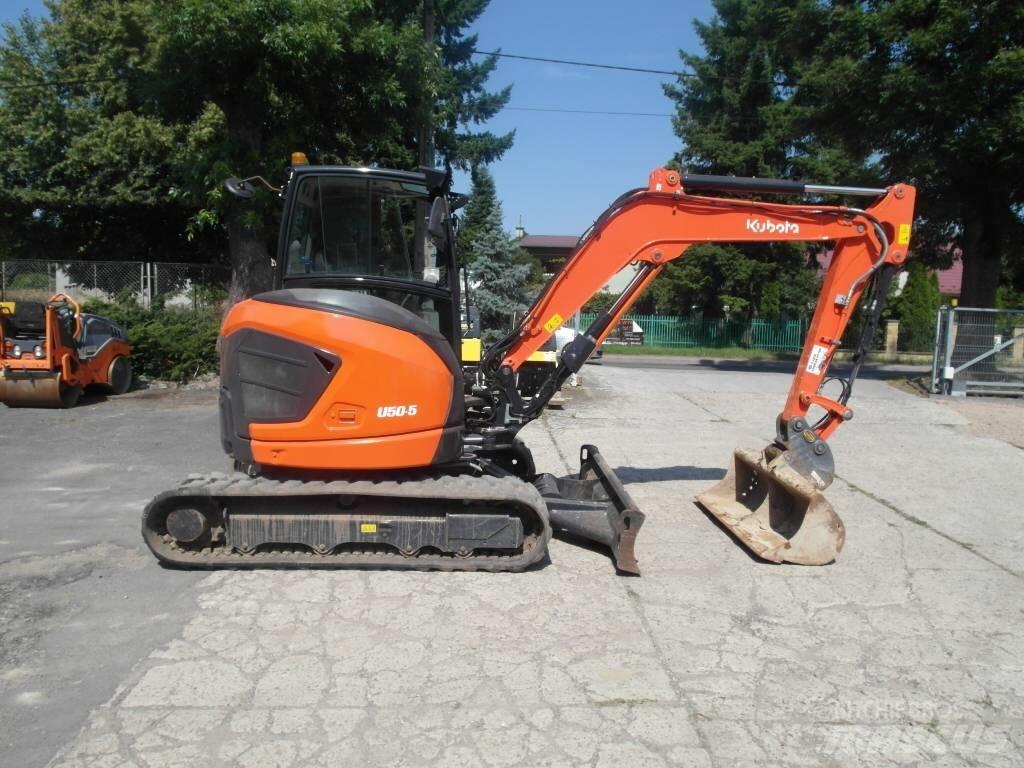 Kubota U50-5 Mini ekskavatoriai < 7 t