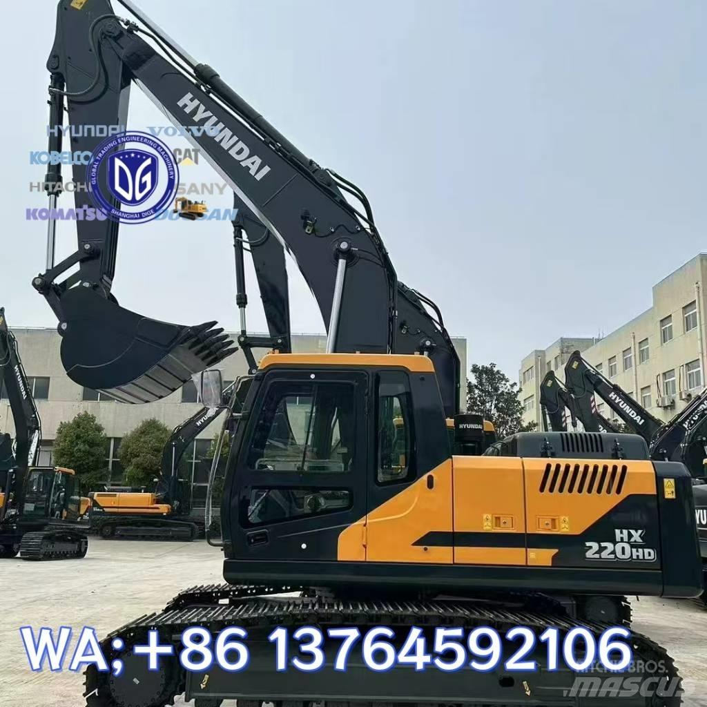 Hyundai HX 220 Vikšriniai ekskavatoriai