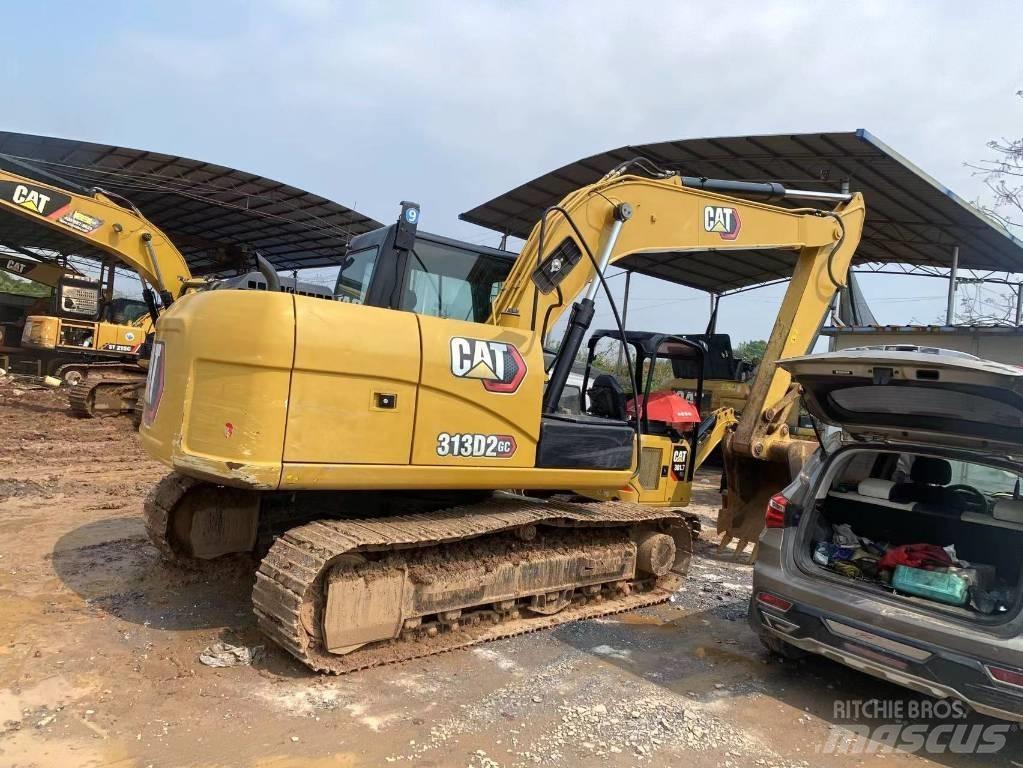 CAT 313 D Vikšriniai ekskavatoriai