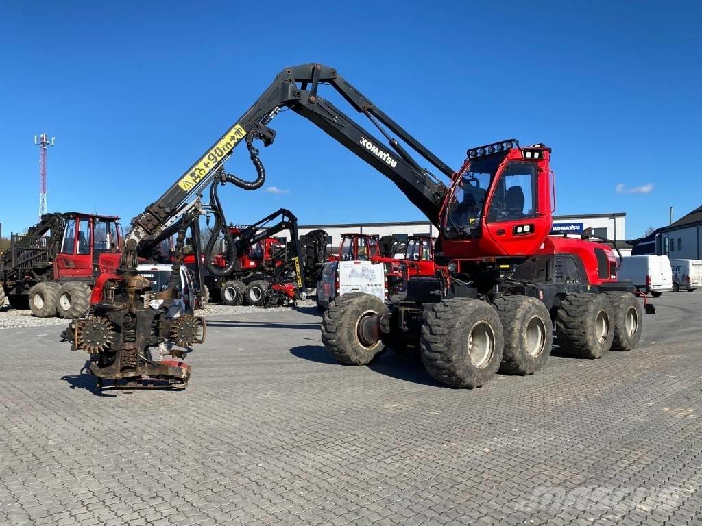 Komatsu 931 XC Miško technika (Harvesteriai)