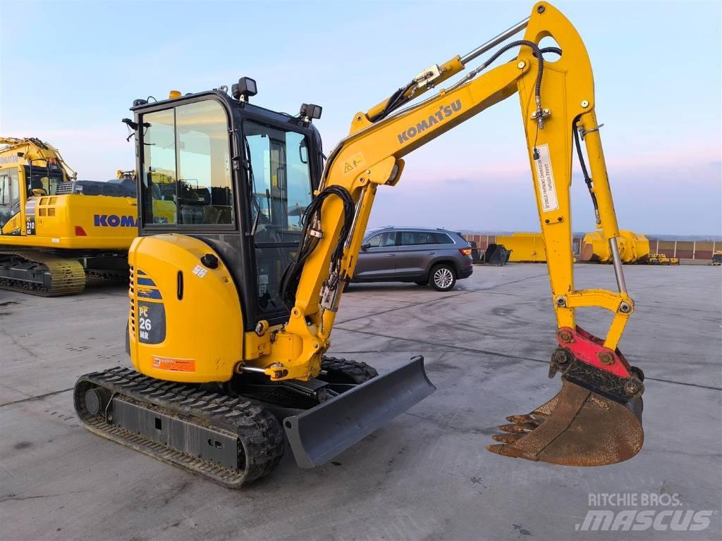 Komatsu PC 26 MR-5 Mini ekskavatoriai < 7 t