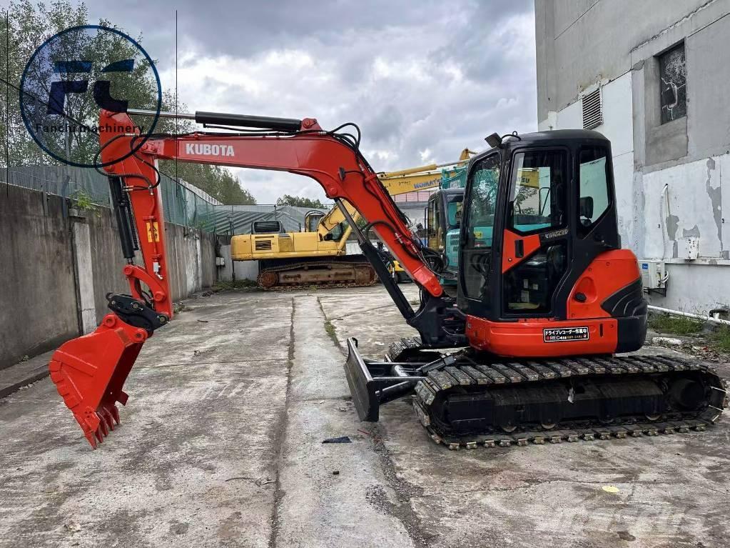 Kubota U 55-4 Vikšriniai ekskavatoriai