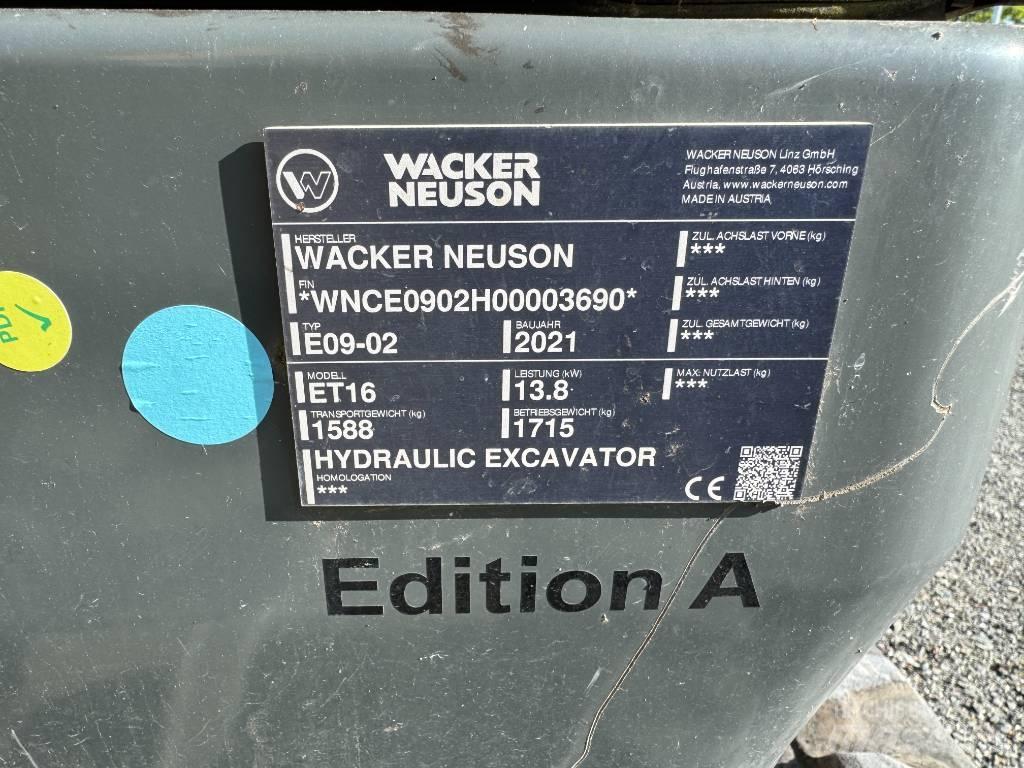 Wacker Neuson ET16 Vikšriniai ekskavatoriai