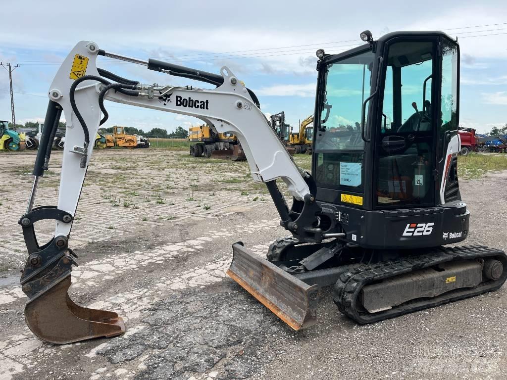 Bobcat E 26 Mini ekskavatoriai < 7 t