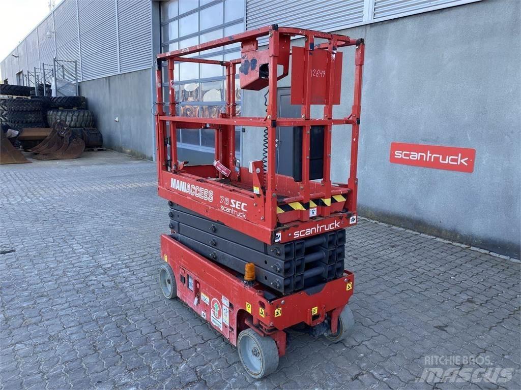 Manitou 78SEC Žirkliniai keltuvai