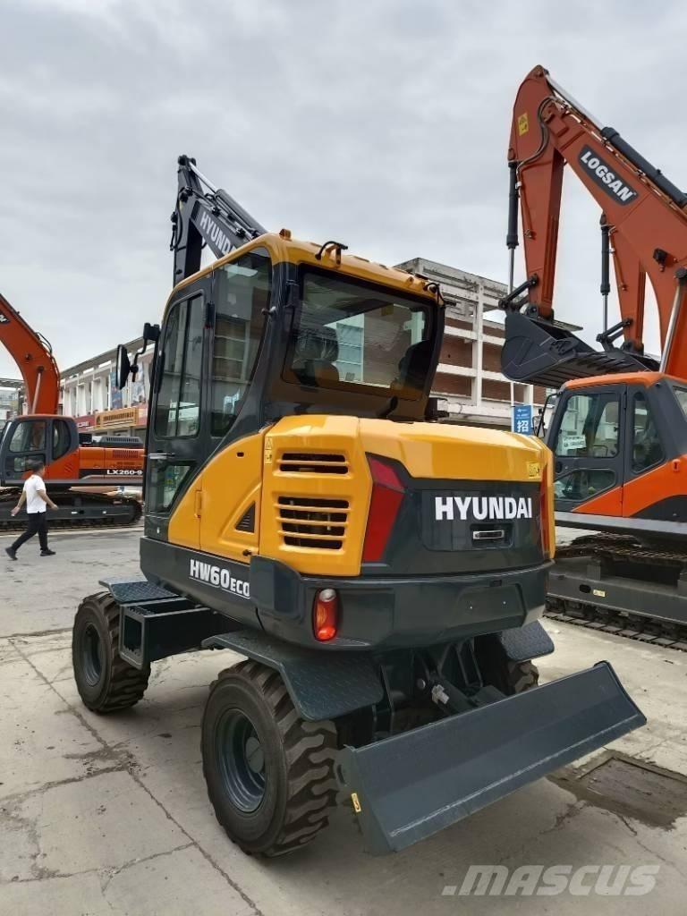 Hyundai HW 60 Eco Ratiniai ekskavatoriai