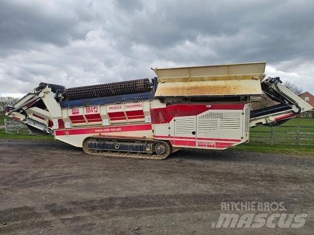 Terex MDS412 Cilindriniai rotaciniai sietai