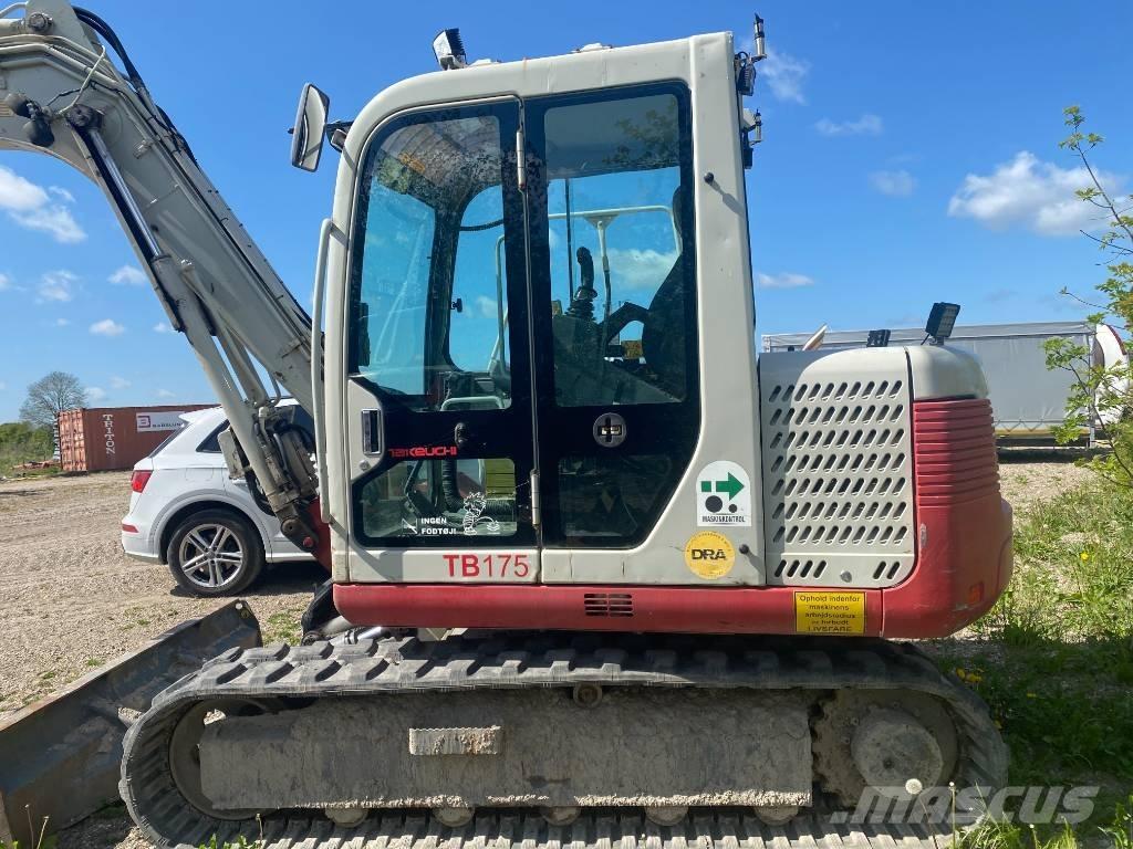 Takeuchi TB 175 Mini ekskavatoriai < 7 t