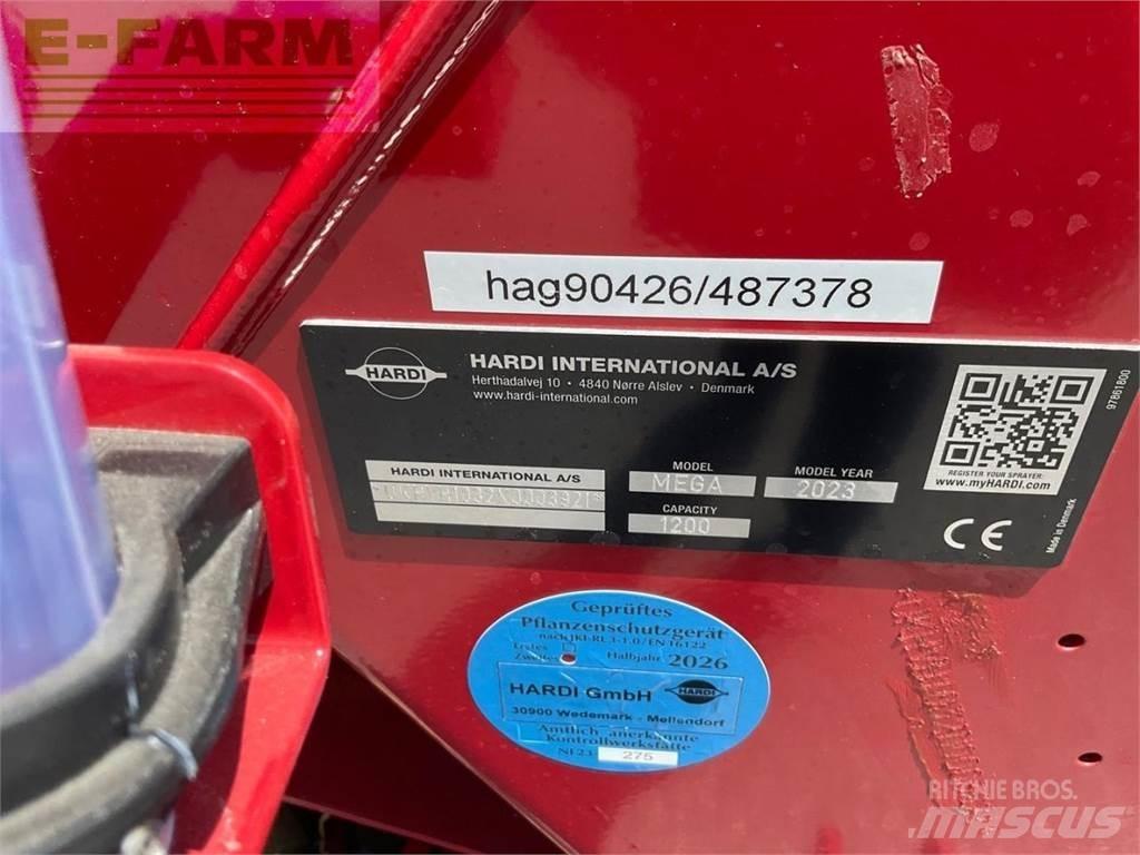 Hardi Mega 1200 Prikabinami purkštuvai