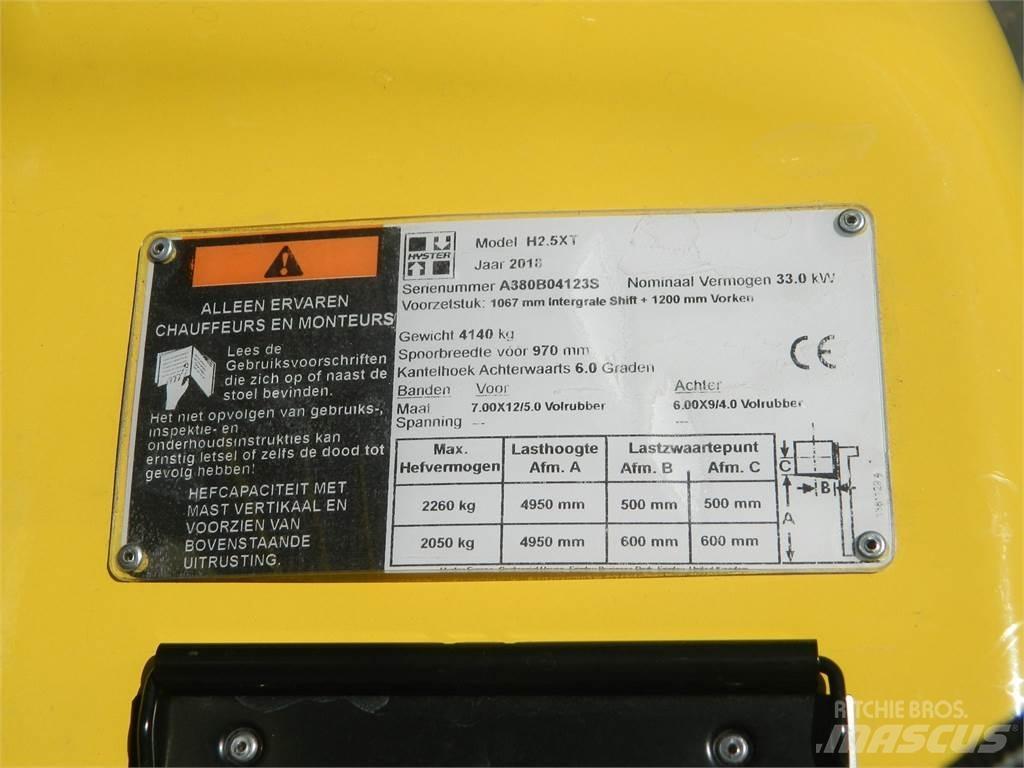 Hyster H2 50XT Dyzeliniai krautuvai