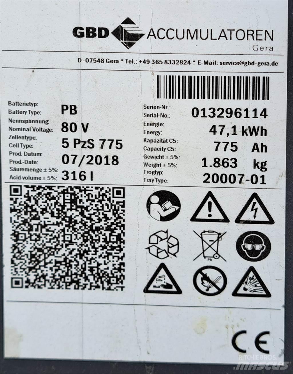 Still RX60-35 Elektriniai šakiniai krautuvai