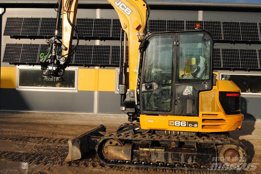 JCB 86 C-2 Vidutinės galios ekskavatoriai 7-12 t