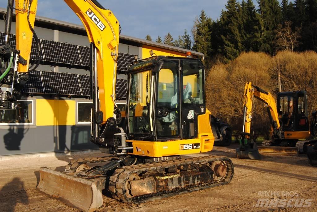 JCB 86 C-2 Vidutinės galios ekskavatoriai 7-12 t