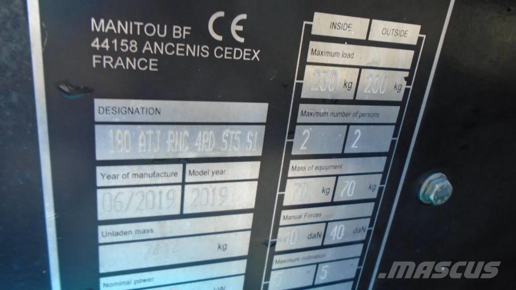 Manitou 180 ATJ Alkūniniai keltuvai