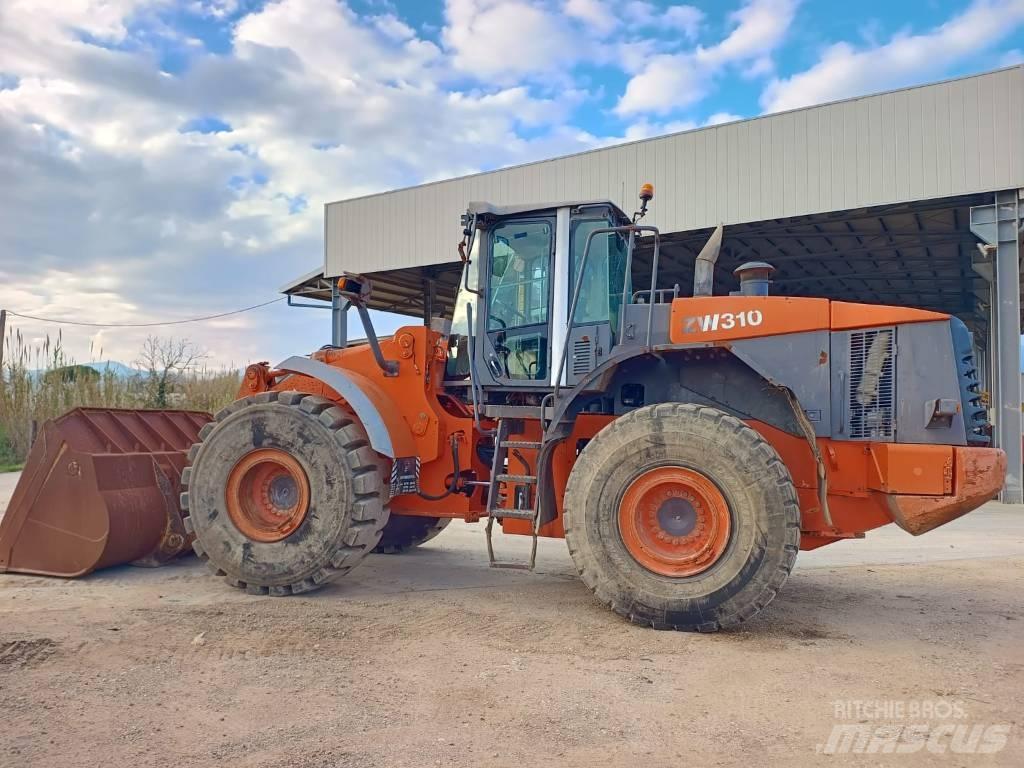 Hitachi ZW 310 Naudoti ratiniai krautuvai