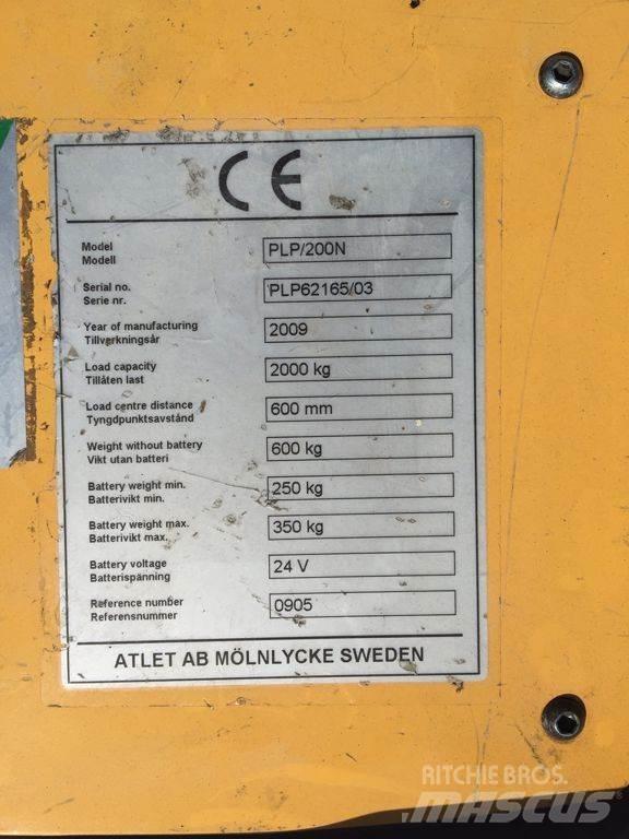 Atlet PLP200N Rankiniai hidrauliniai vėžimėliai