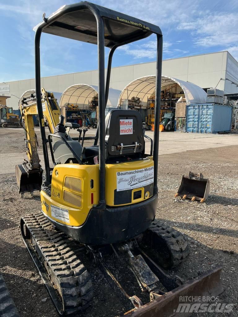 Yanmar Vio 17 Mini ekskavatoriai < 7 t
