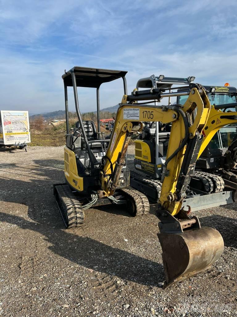 Yanmar Vio 17 Mini ekskavatoriai < 7 t