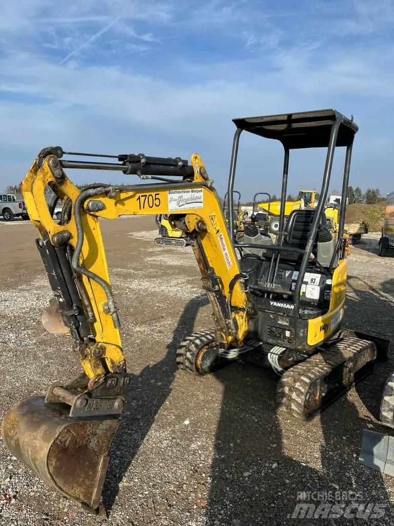 Yanmar Vio 17 Mini ekskavatoriai < 7 t
