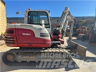 Takeuchi TB290 Vidutinės galios ekskavatoriai 7-12 t