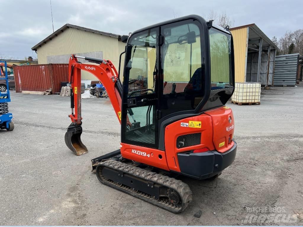 Kubota KX -019-4 Mini ekskavatoriai < 7 t