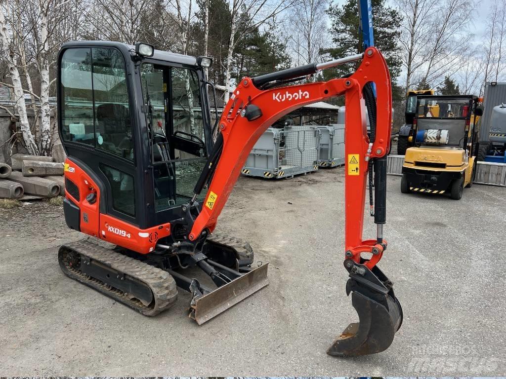 Kubota KX -019-4 Mini ekskavatoriai < 7 t
