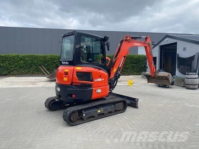 Kubota U 36-4 Mini ekskavatoriai < 7 t