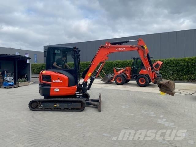 Kubota U 36-4 Mini ekskavatoriai < 7 t