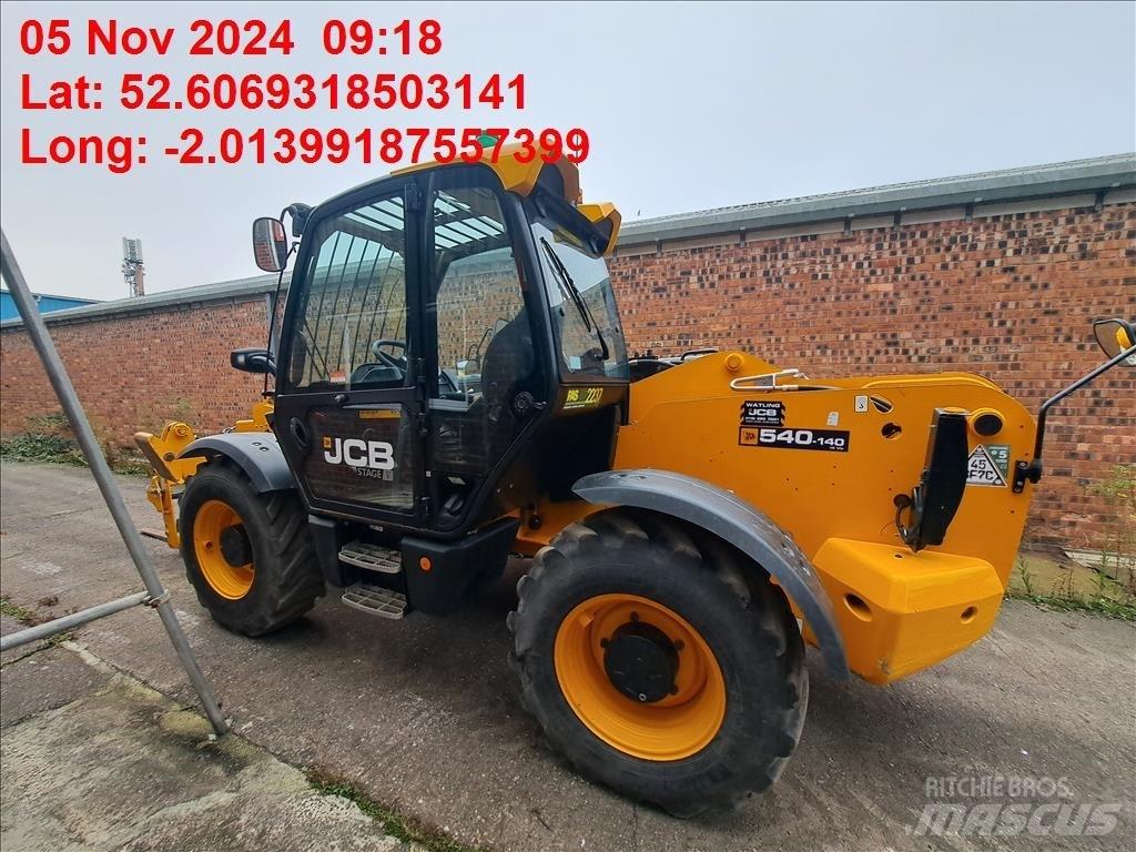 JCB 540-140 Teleskopiniai krautuvai